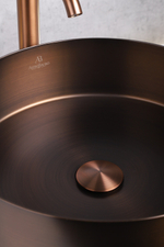 Раковина AltroBagno Luna 001004 BrAn из нержавеющей стали