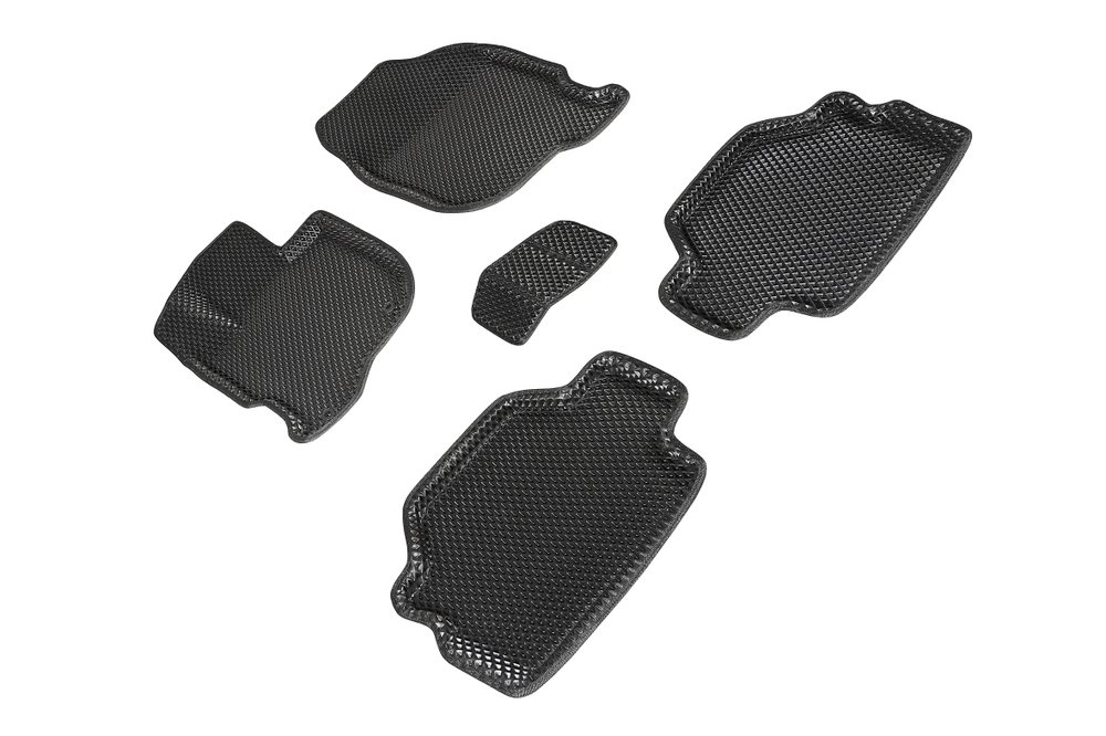 Коврики EVA 3D ромб для Mitsubishi Pajero Sport II 2008-2015 Seintex.95320
