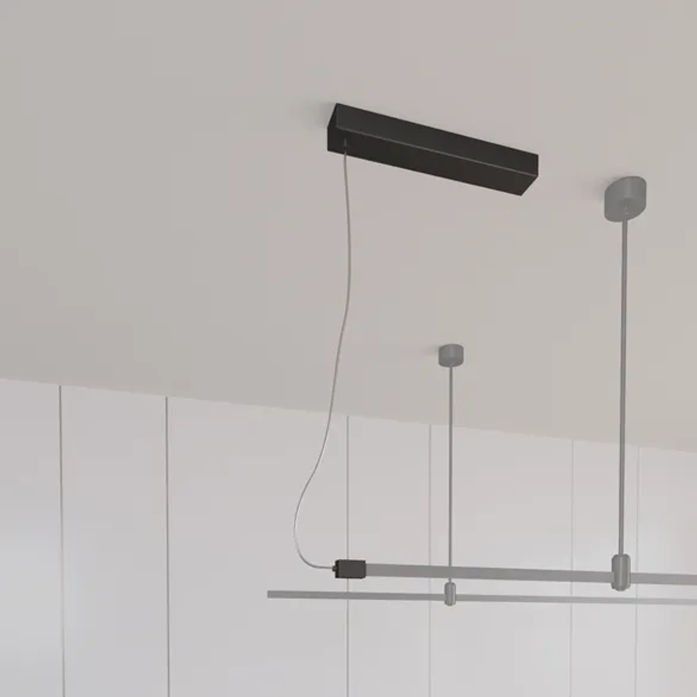 Потолочный короб ART-APRIORI-POWER-BOX-SIDE-L5000 (BK) (Arlight, IP20 Металл, 3 года) 049341