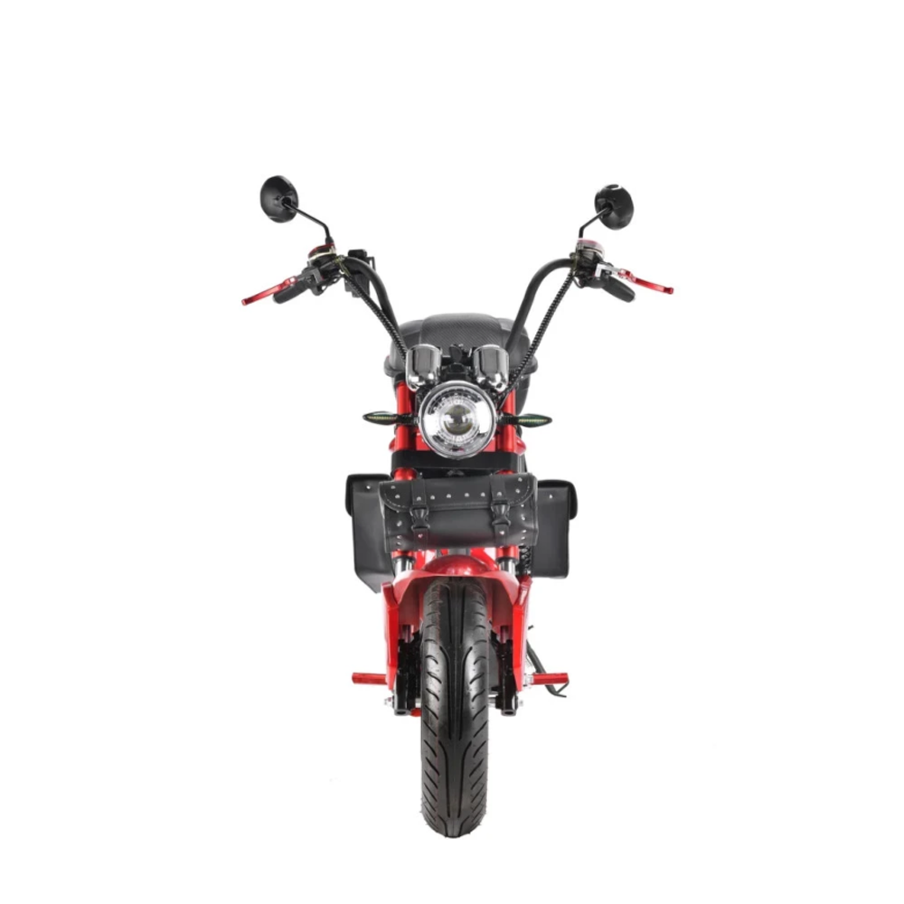 Электроскутер Citycoco WHITE SIBERIA Wild Wheel 3950W Красный