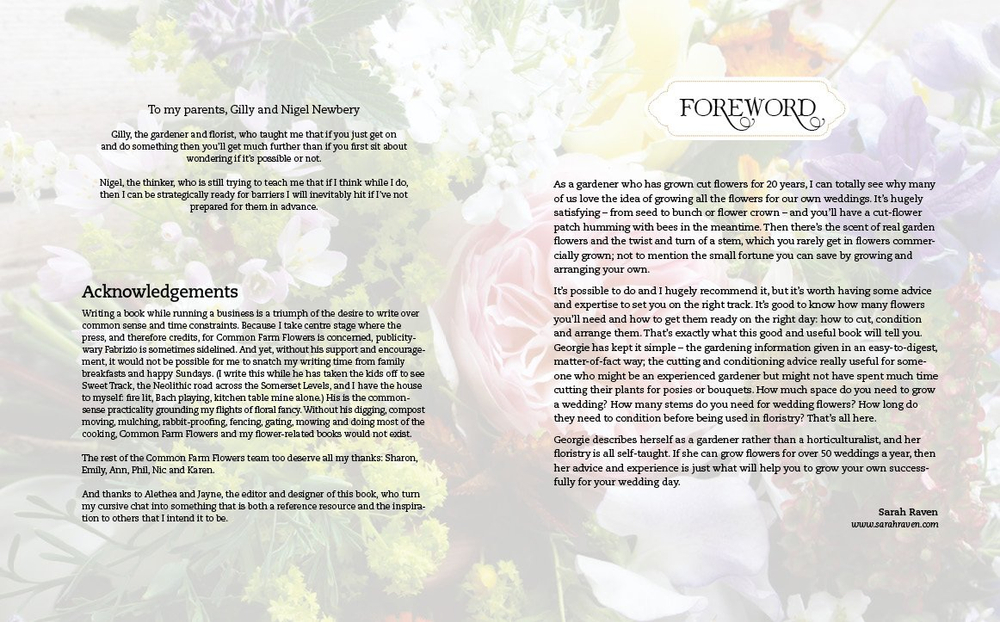 Grow Your Own Wedding Flowers