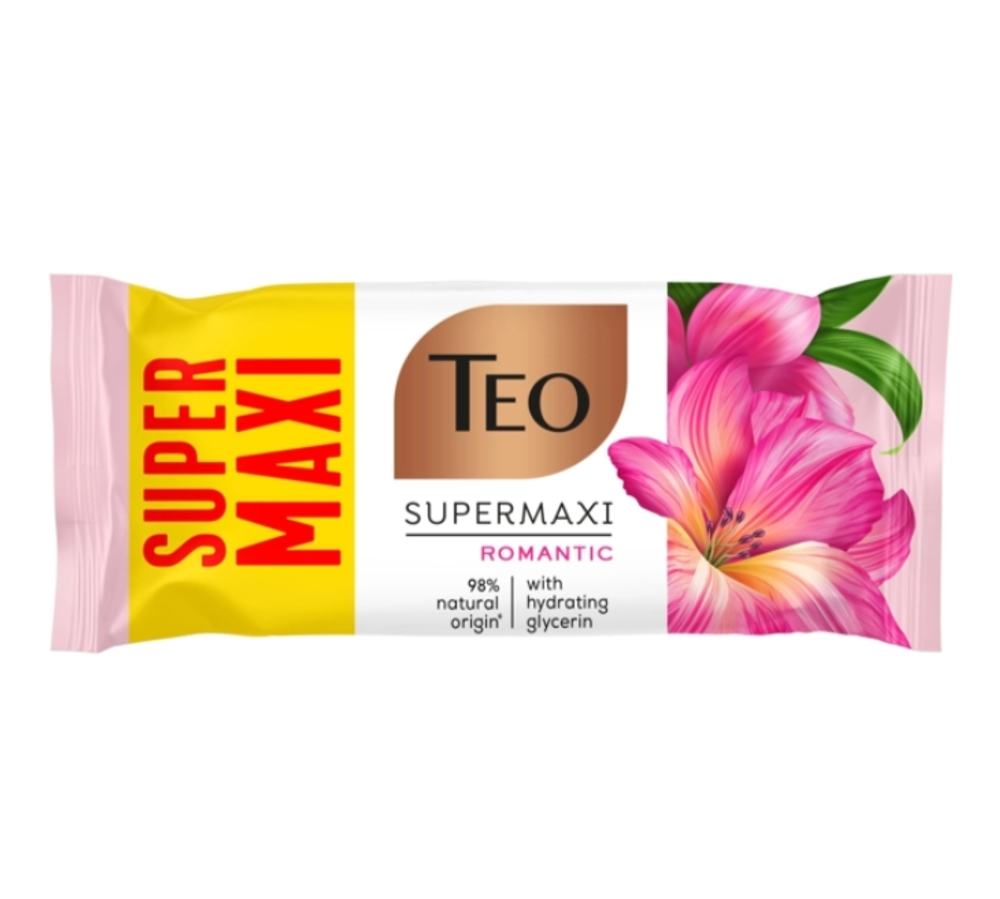 Мыло твёрдое TEO Super Romantic 140гр.
