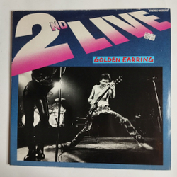 Винтажная виниловая пластинка LP Golden Earring 2nd Live (Germany 1981)