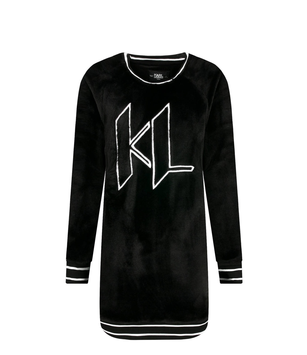 платье Karl Lagerfeld Kids - черный(Z12229)