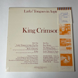 Винтажная виниловая пластинка LP King Crimson Larks Tongues In Aspic (Japan 1973) (Obi)