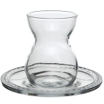 Чайный набор 12 предметов «ETNIK» (6стаканов 145мл+6блюдец) 96575