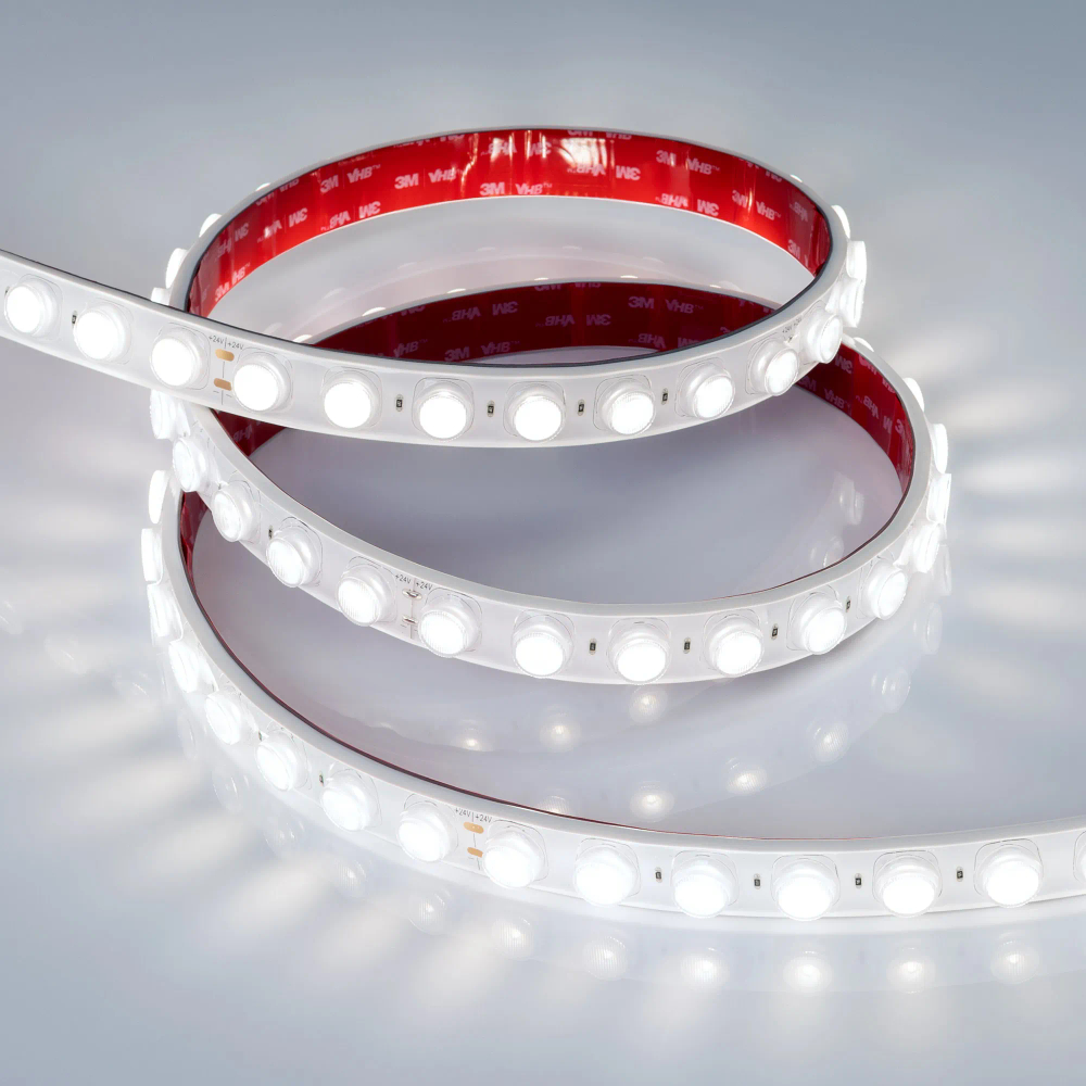 Светодиодная лента герметичная FLT-PS-A42-23mm 24V White6000 (21 W/m, IP67, 30deg, 5m) (Arlight, -) 040917