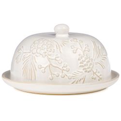 БЛЮДО СЕРВИРОВОЧНОЕ С КРЫШКОЙ КОЛЛЕКЦИЯ "PINE CONES", 19,6*19,6*10,5 СМ