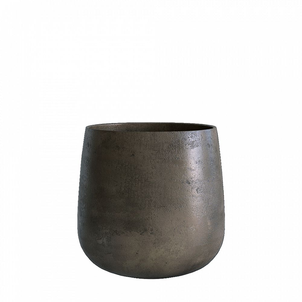 Кашпо CONE BREZENT GREY D24 H26