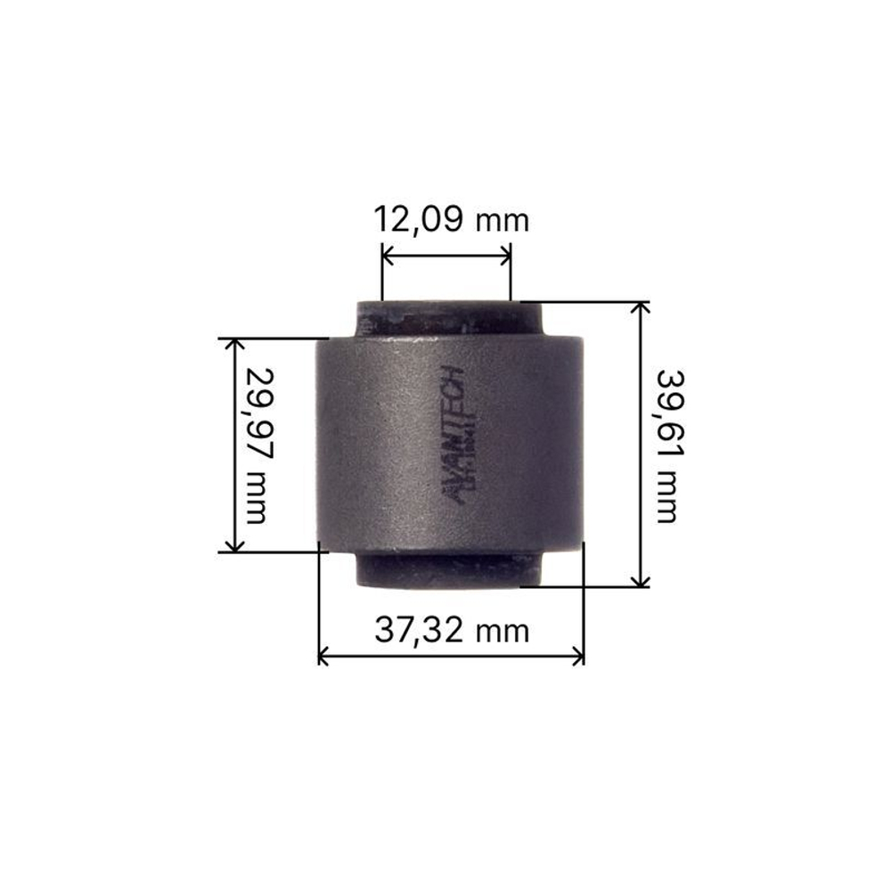 Сайлентблок заднего амортизатора Avantech ASB0305