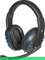 Наушники Defender Gaming Warhead G-160 Black/Blue (64118)