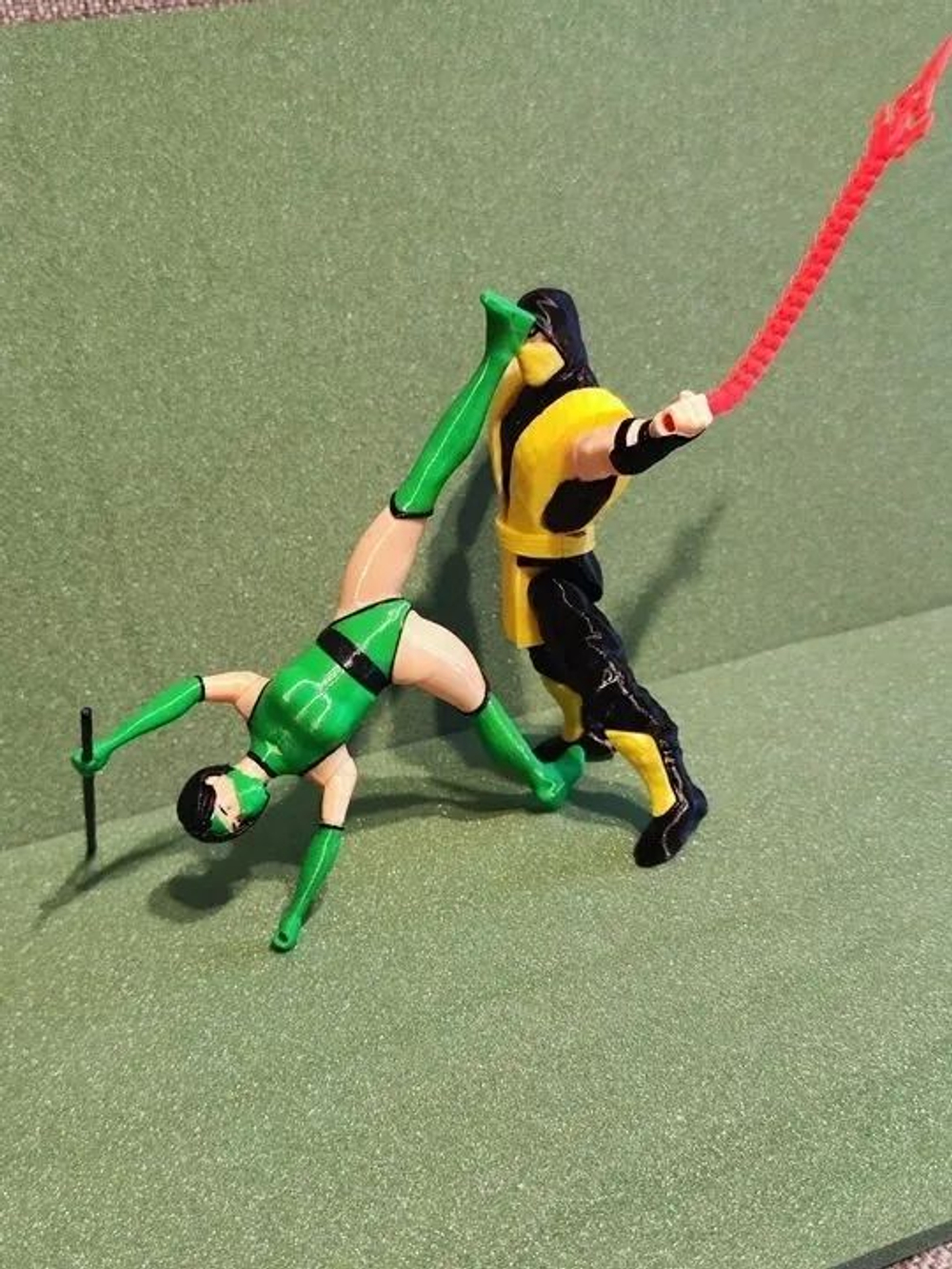 Подвижная фигурка "Джэйд" Mortal Kombat, пластик, цветная