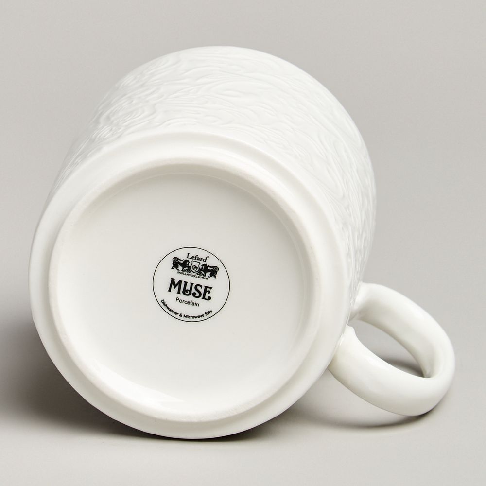 НАБОР КРУЖЕК LEFARD "MUSE" 4 ШТ. 380 МЛ НА ДЕР. ПОДСТАВКЕ