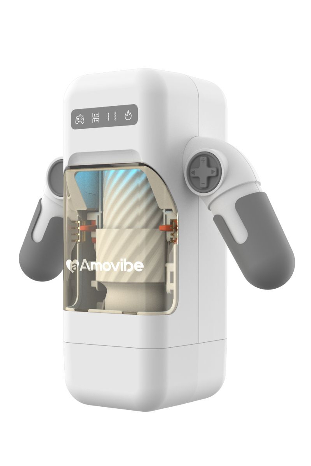 Белый инновационный робот-мастурбатор Game Cup (Цвет: белый)