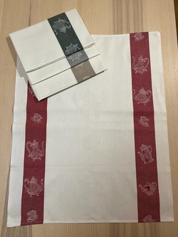 Набор кухонных полотенец 4шт Milano чайники