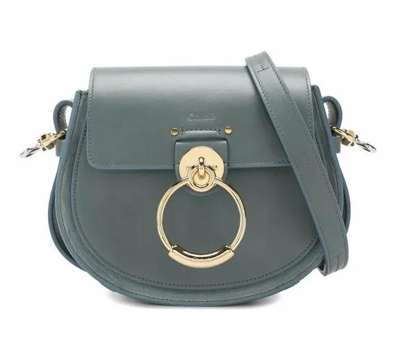Сумка Chloé Tess Small серо-синий