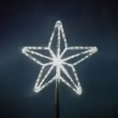 Макушка Кремлевская Эконом 50 см. для елей высотой от 3 до 5 м., белая, Green Trees (krem-50white)