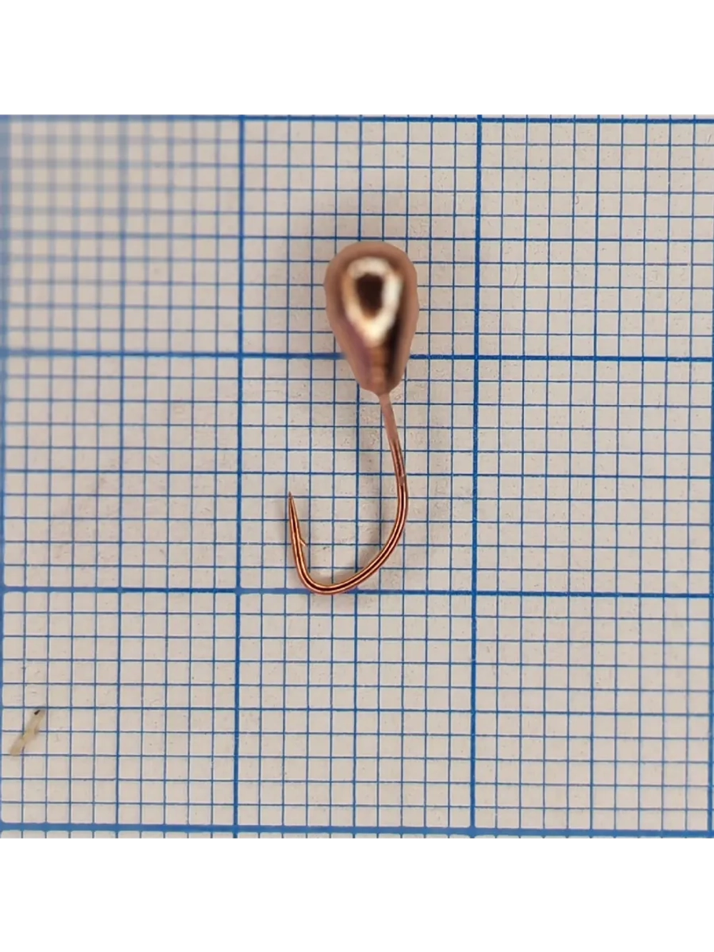 Мормышка вольфрамовая Капля с отверстием