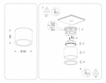 Накладной светильник Ambrella Light TN TN6551