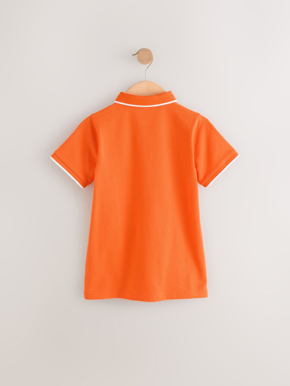 Поло для мальчика Next AG3-397, Ярко-оранжевый