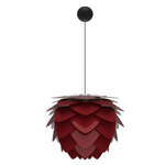 Плафон aluvia, бордовый, d59, 48 см