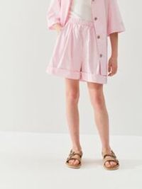 Шорты хлопковые "Полоска Розовый" 7+