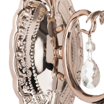 691614 Бра CAPPA 1x40W E14 РОЗОВЫЙ ХРОМ