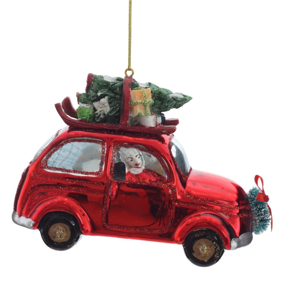 GAEM Украшение новогоднее "Машинка", L12,5 W5,5 H9 см