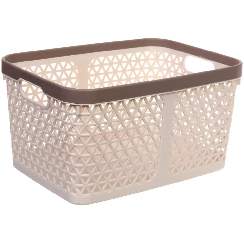 Корзинка для хранения «ФЛОДАРЛИНГ», цвет слоновая кость, 30.5*21.5*16см