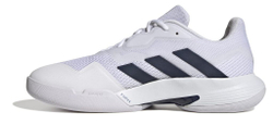 Мужские кроссовки теннисные Adidas CourtJam Control M Carpet - cloud white/team navy/cloud white