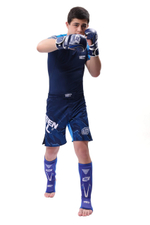 Перчатки Green Hill Союз ММА 2 Blue