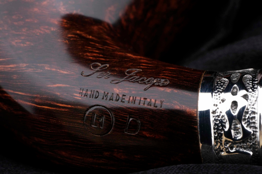 Трубка SER JACOPO Leonardo da Vinci L1 Bent в шкатулке