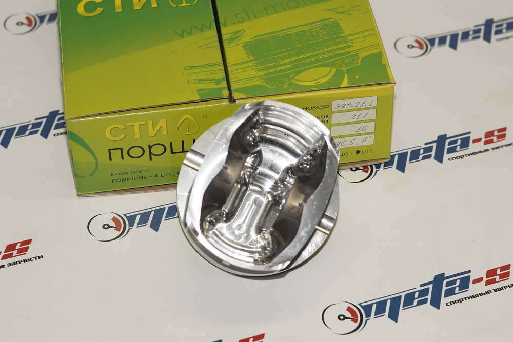 Поршни СТИ 320.21 (Opel, A20NHT, A20NFT 2.0, 86,0, под кольца 1,5/1,5/3,0, E=std)
