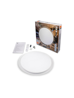 Светильник светодиодный декоративный PPB Planet Dim 72Вт 3000-6500К IP20 d570х78 настенно-потолочный бытовой с пультом JazzWay 5012134