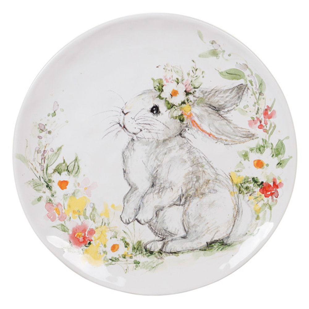 Тарелка обеденная 28см Certified Int. Милый кролик