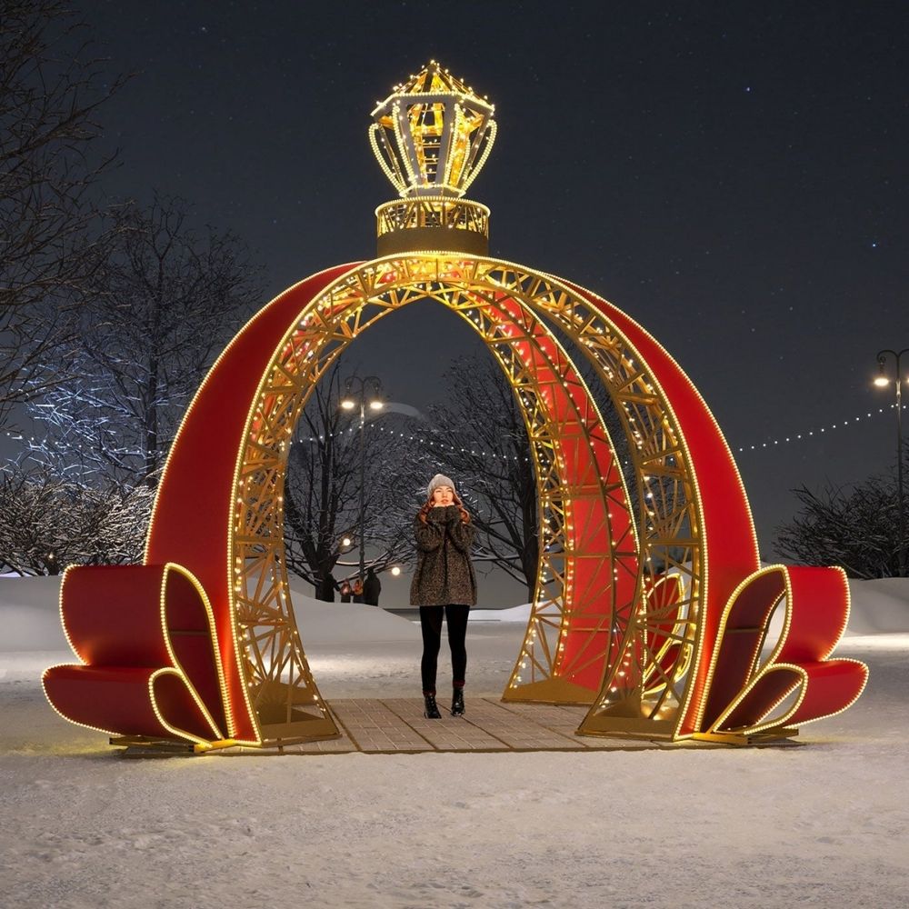 Светодиодная конструкция "Царский Шатер"