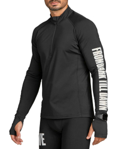 Мужская теннисная кофта Björn Borg Stockholm Midlayer M - black beauty