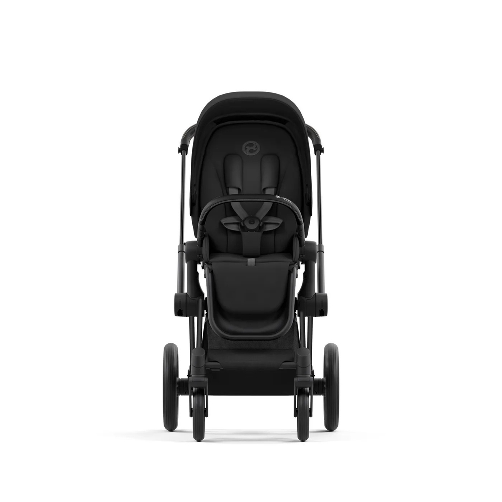 Коляска Cybex Priam IV 3 в 1 цвет Sepia Black на шасси Matt Black