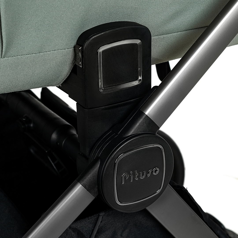 Детская коляска Pituso Teffy 2 в 1 Sage Green/Graphite