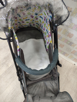 Санки-коляски Galaxy Nova коричневый-серый