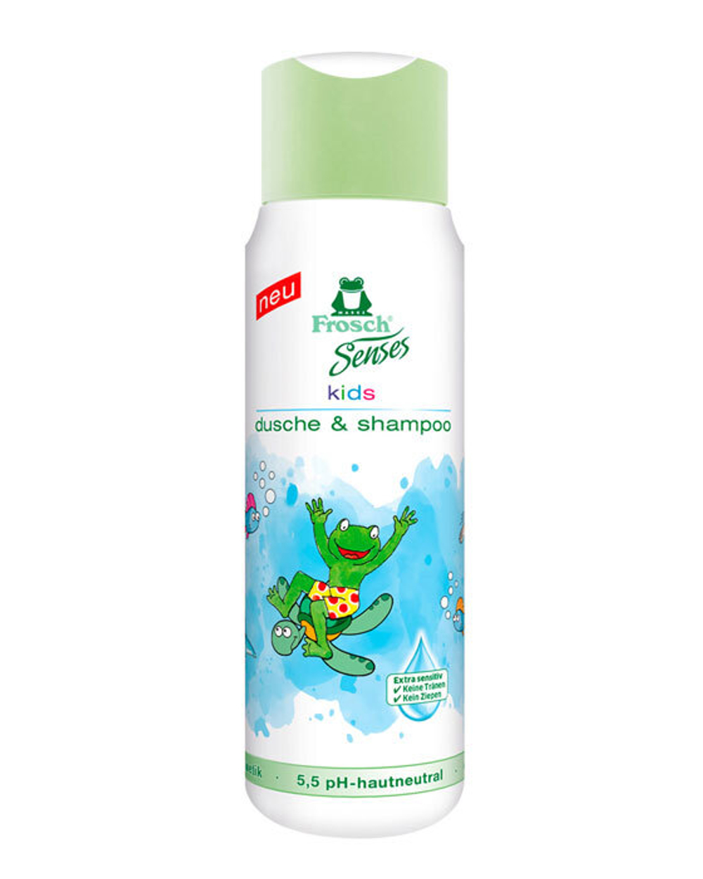 Гель и шампунь детский Frosch Для головы и тела 0,3 л