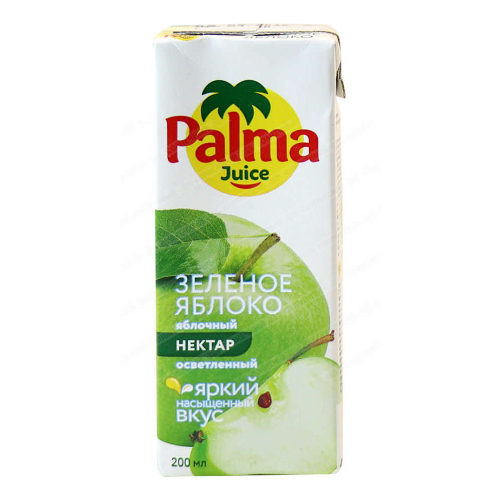 Сок Palma Juice Зеленое яблоко 200 мл