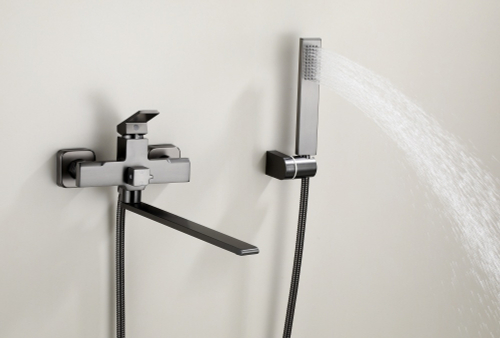 22095-P Смеситель для ванны (ГРАФИТ) HansenPRO  (10/1шт)