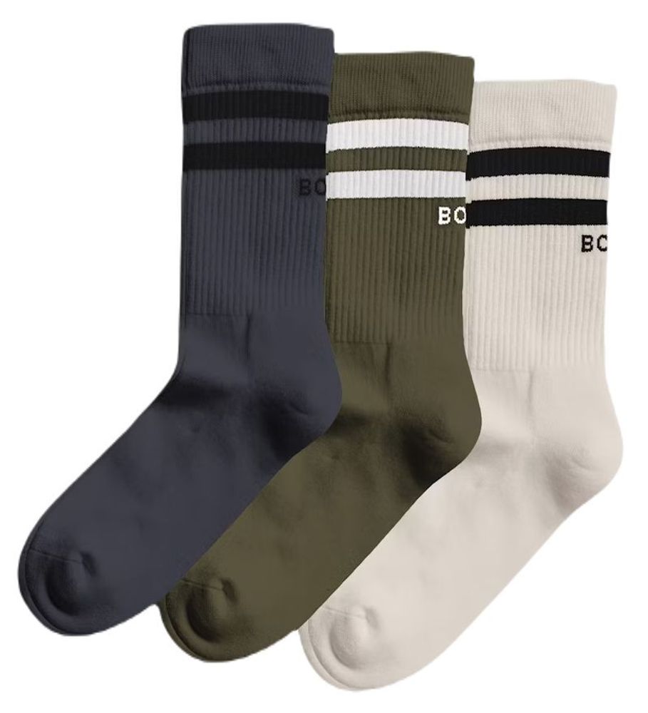 Теннисные носки Björn Borg Core Crew Sock 3P - разноцветный