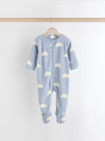 Комбинезон флисовый для малышей Next K79-530, 2 шт., Голубой, Синий