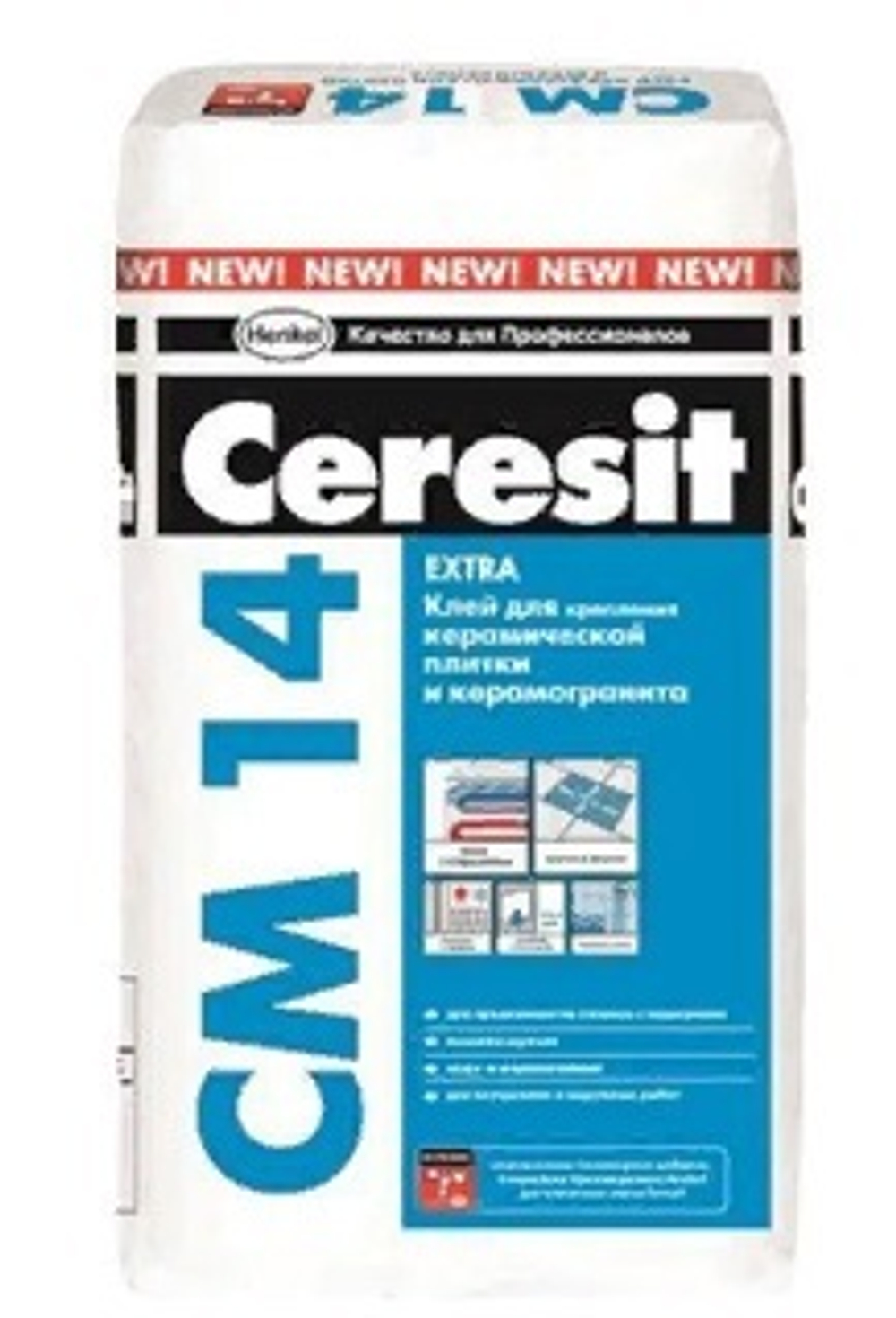 Клей д/плитки Ceresit CM-14  25 кг