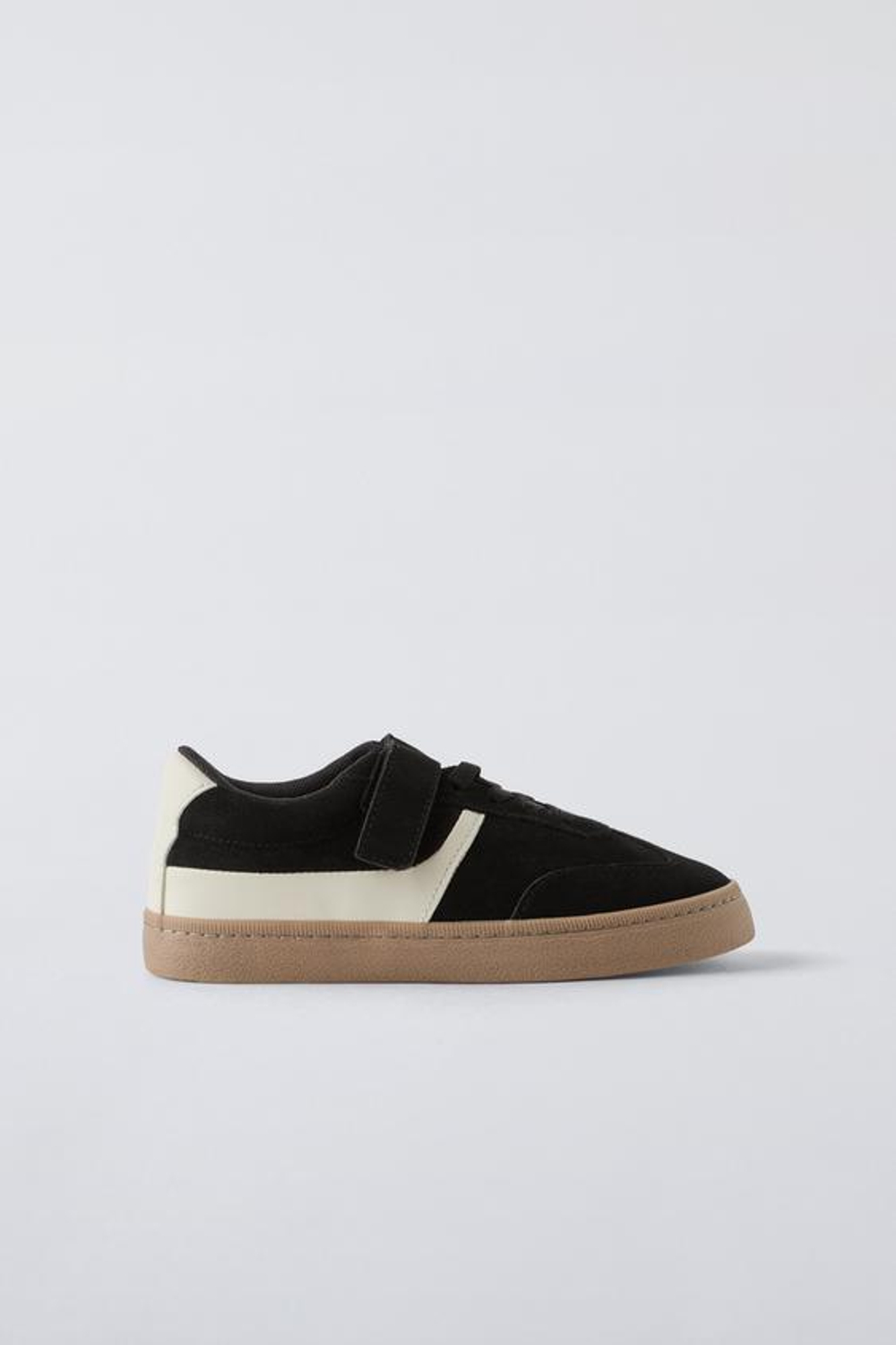 ZARA КРОССОВКИ SKATE, ЧЕРНЫЙ