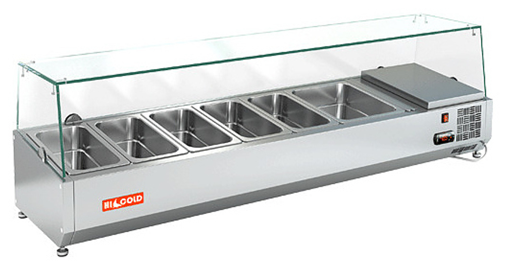 Витрина холодильная HICOLD VRTG 1525 (1/3)