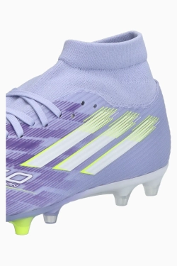 Бутсы adidas F50 League Mid FG/MG для женщин - фиолетовый