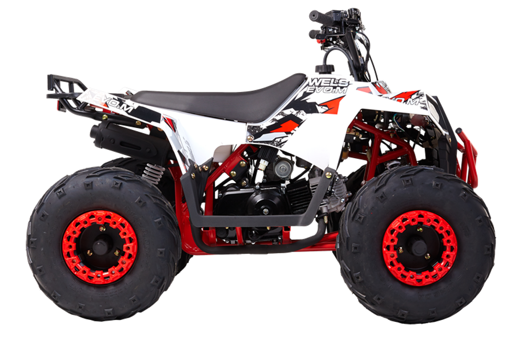 Квадроцикл Wels EVO-M 110 7" Белый-красный